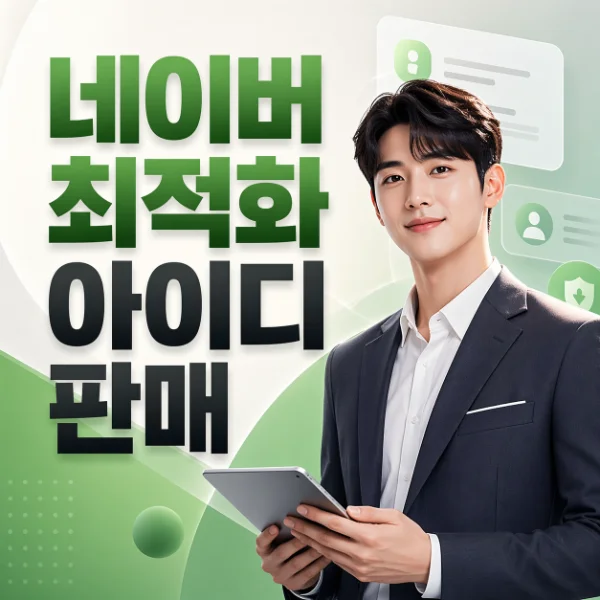 네이버 최적화 아이디 판매 그리고 구매 후 활용 전략